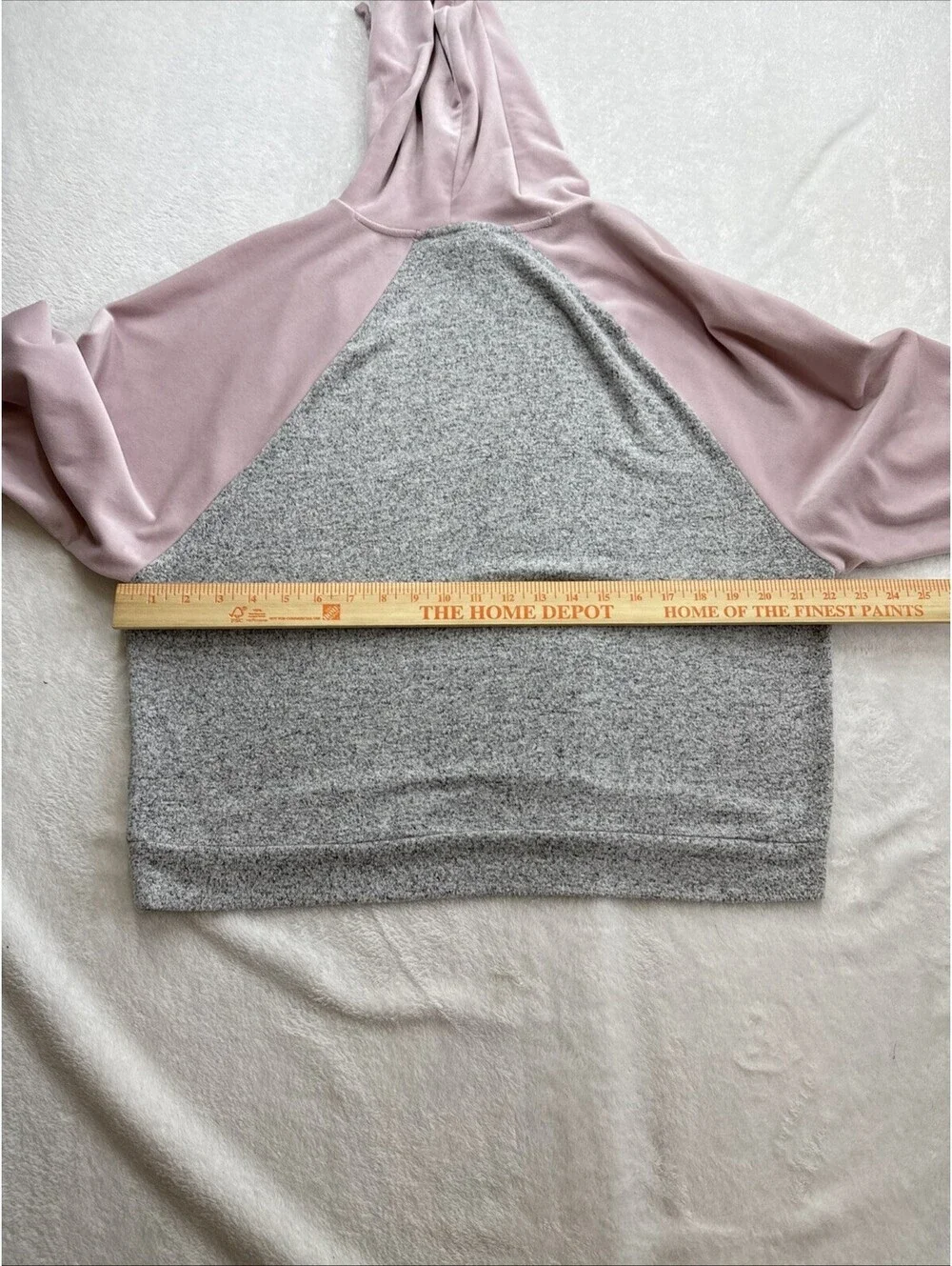 Pink Republic Long Sleeve Knit Pullover Mauve  Hoodie L (2451)